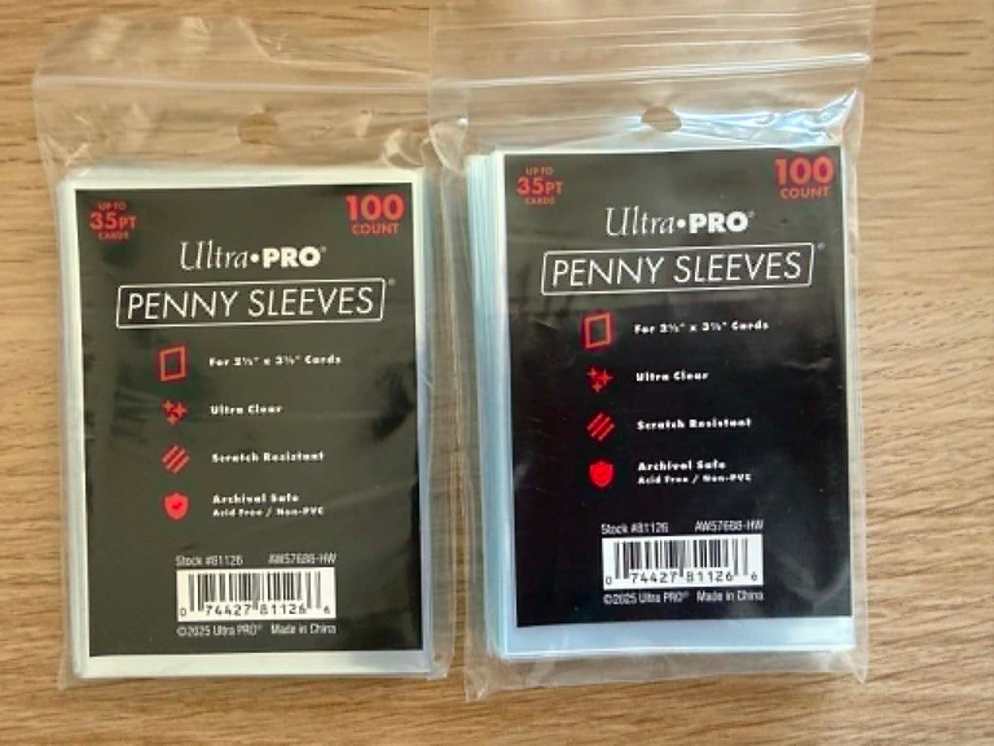 Card Sleeves Ultra Pro 100Unidades