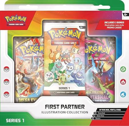 Pokemon TCG: First Partner Illustration Collection Series 1 - Iberiancards